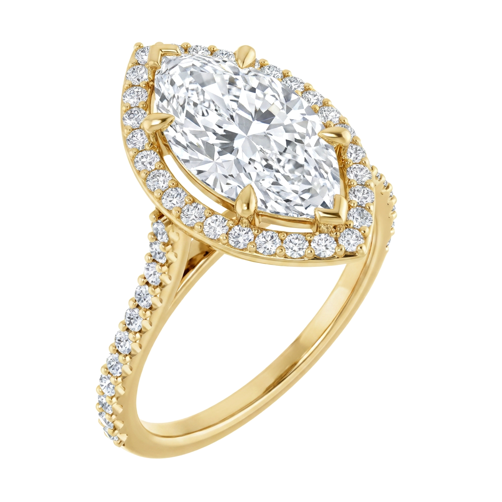 yellow-gold marquise (angle 1)