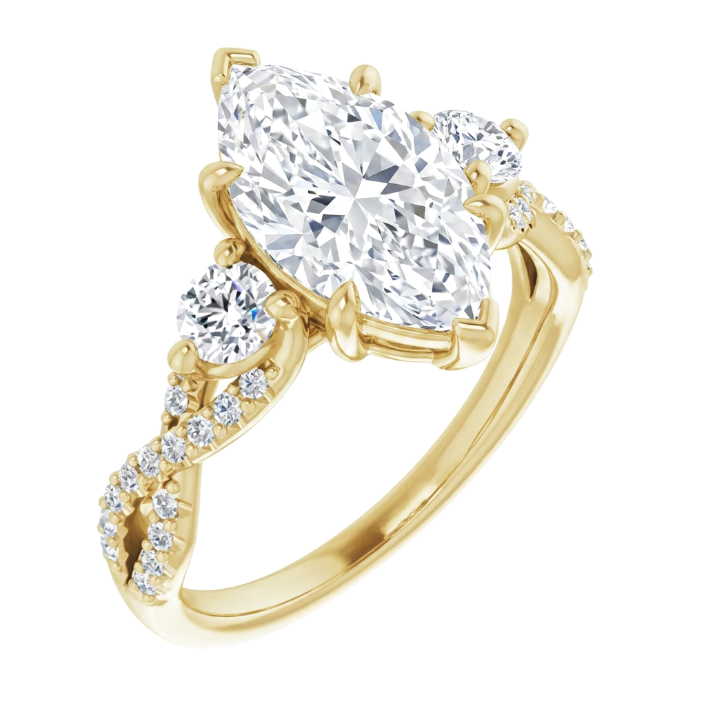 yellow-gold marquise (angle 1)