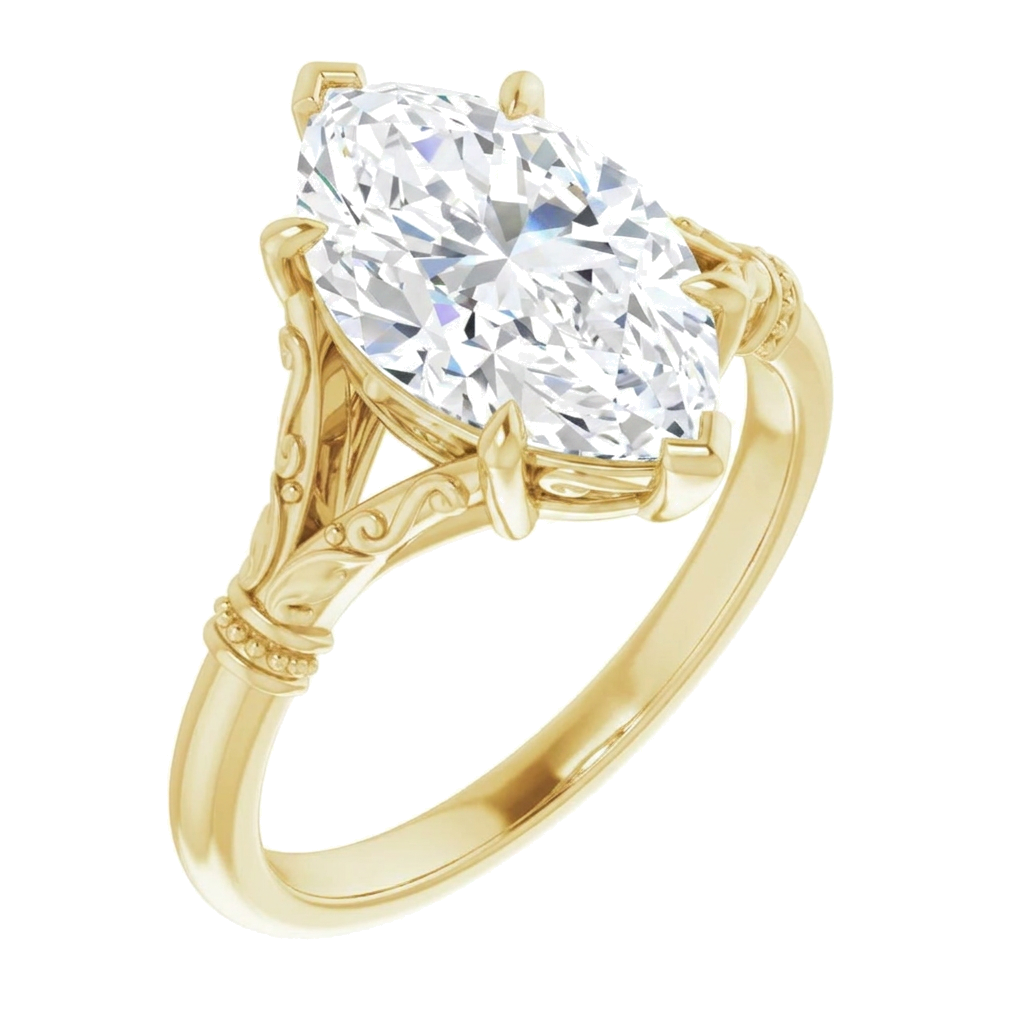 yellow-gold marquise (angle 1)