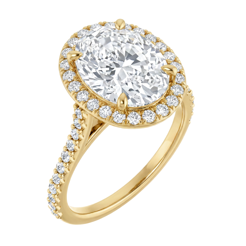 yellow-gold oval (angle 1)