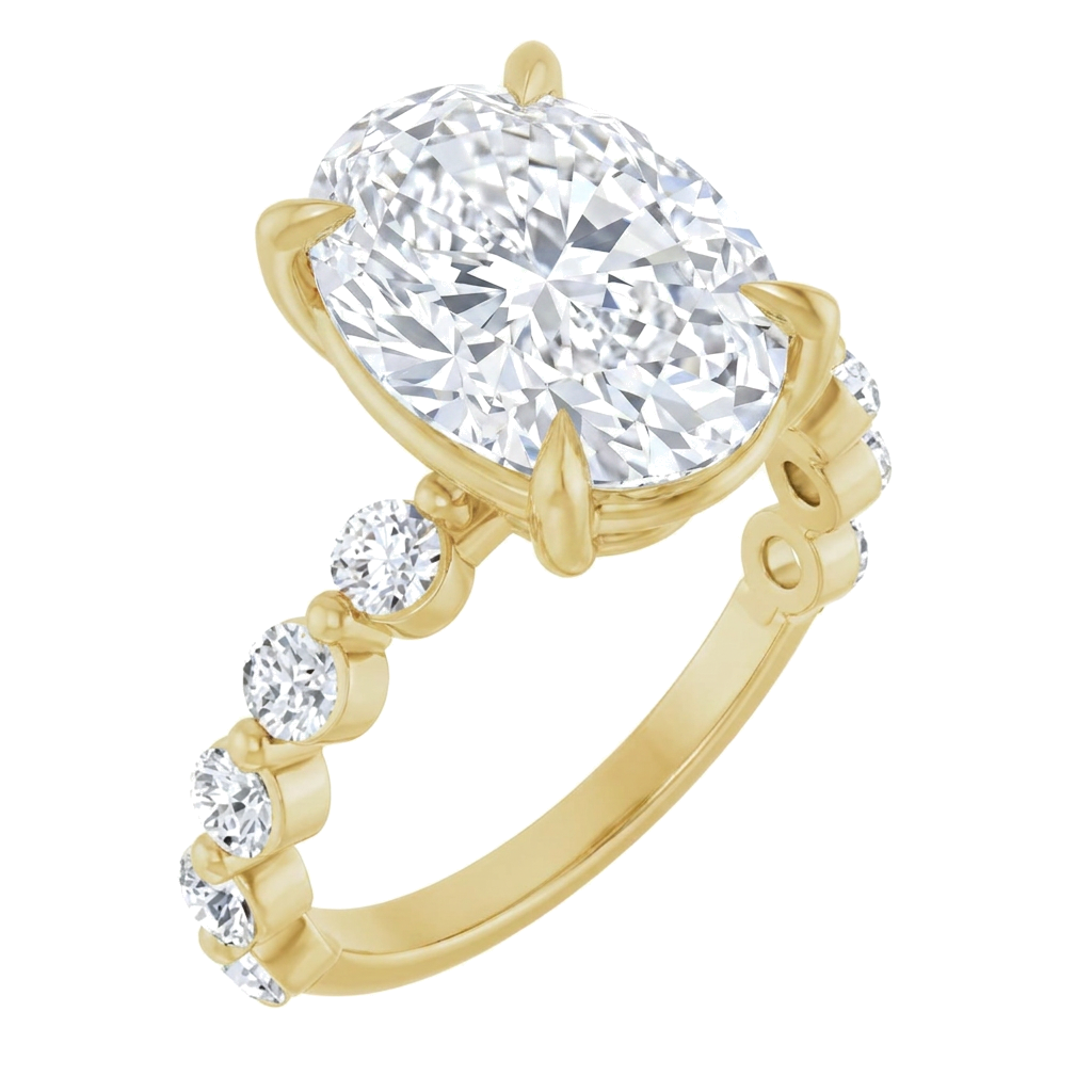 yellow-gold oval (angle 1)