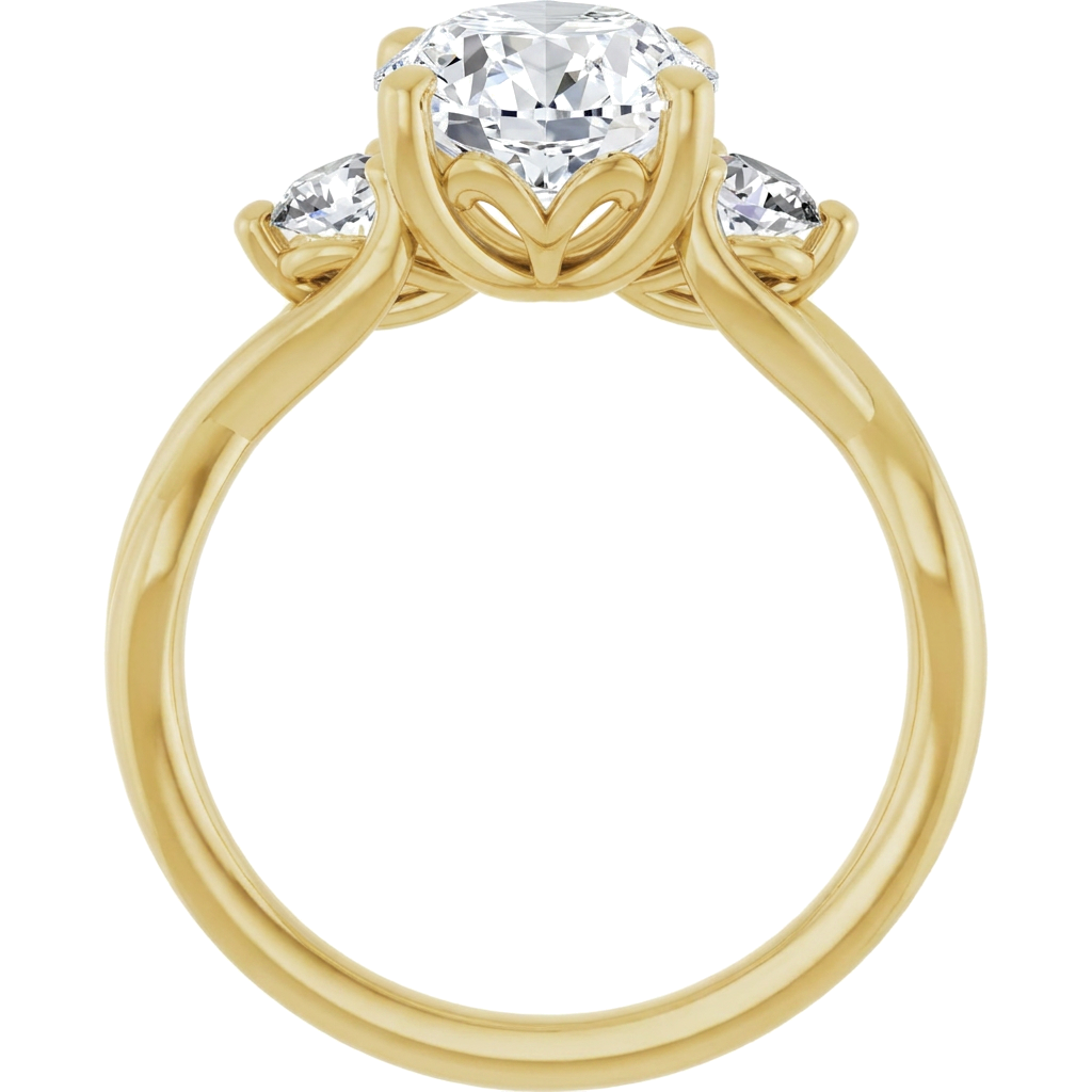 yellow-gold oval (angle 2)