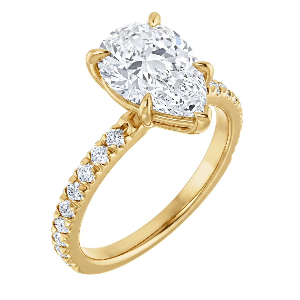yellow-gold pear