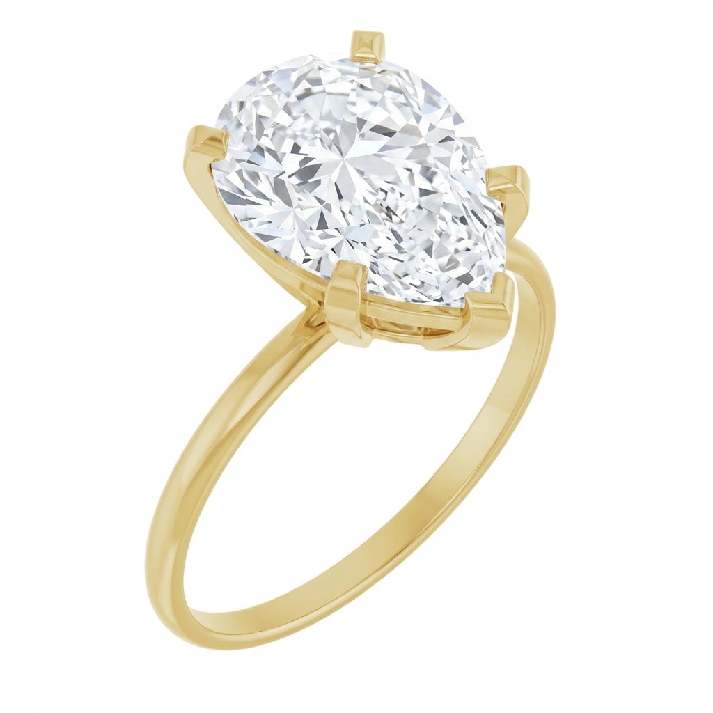 yellow-gold pear