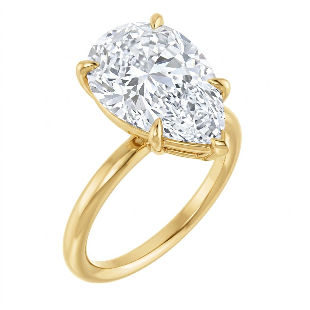 yellow-gold pear