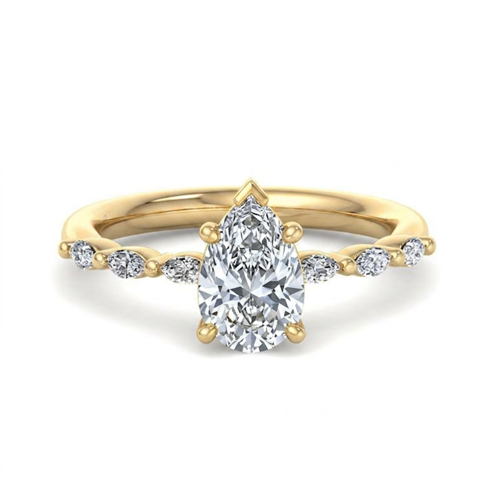yellow-gold pear
