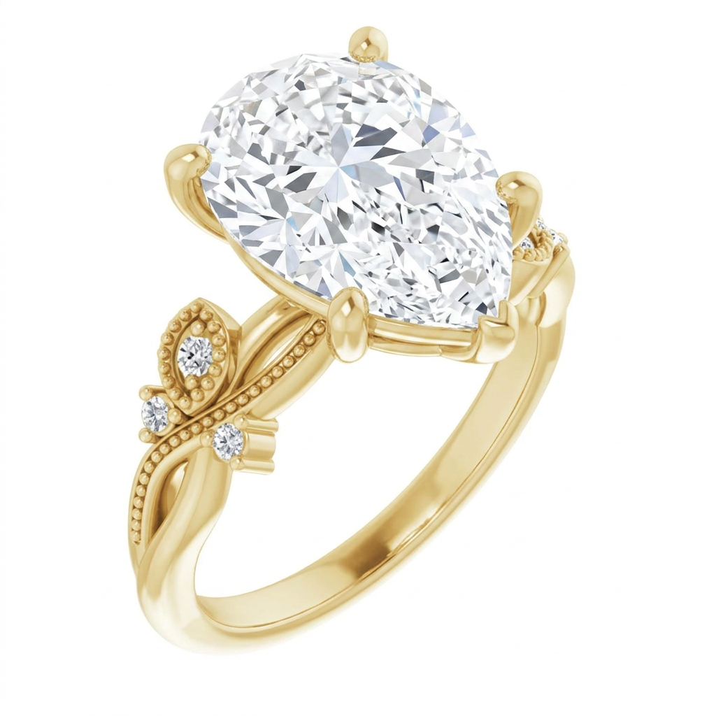yellow-gold pear