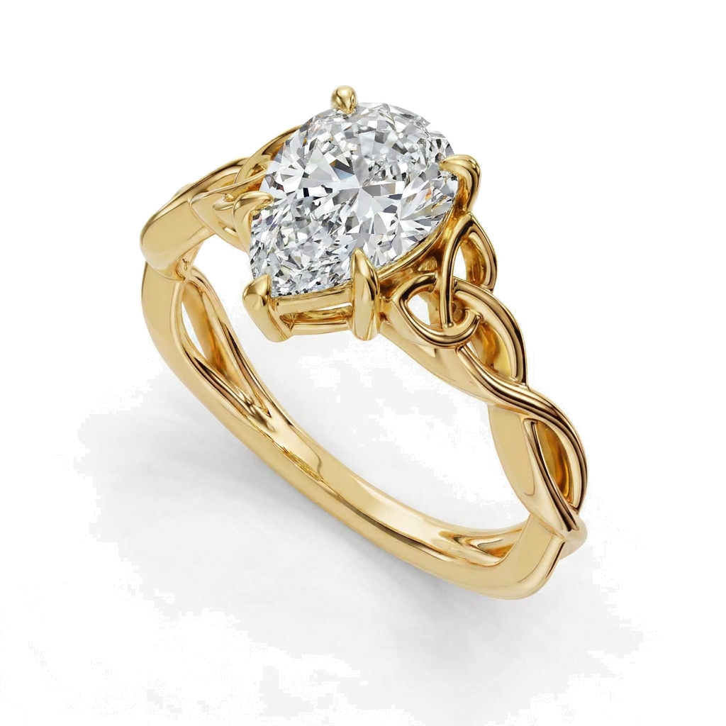 yellow-gold pear