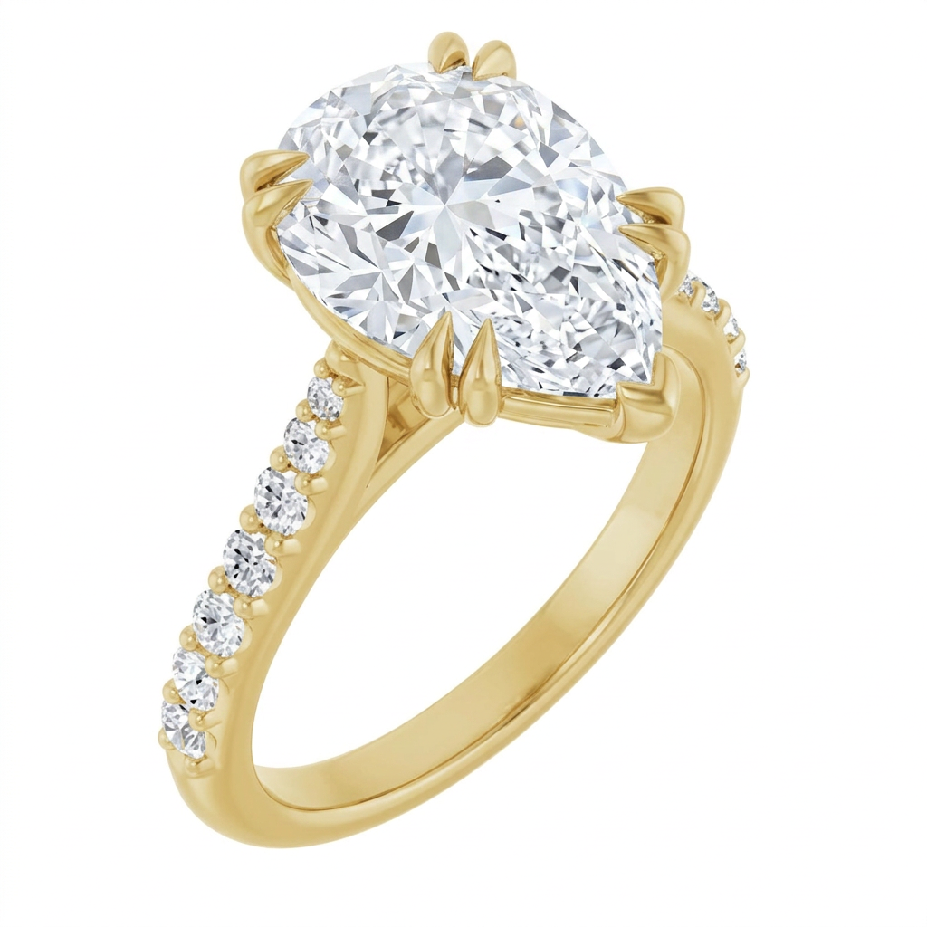 yellow-gold pear