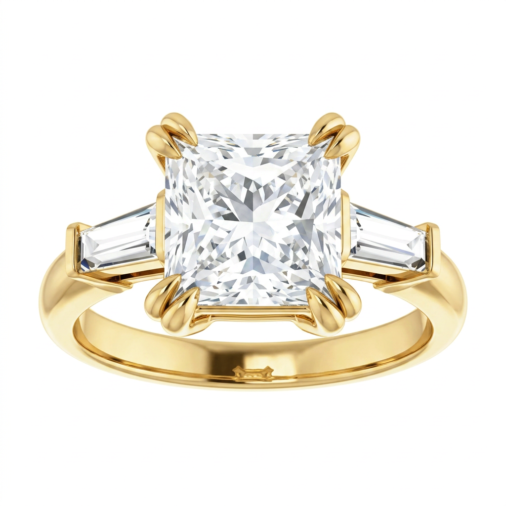 yellow-gold princess