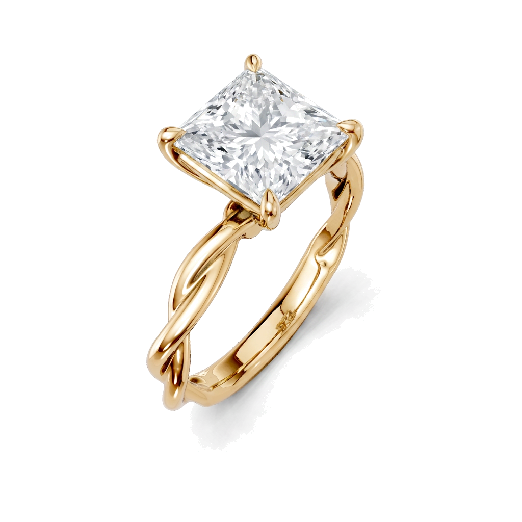 yellow-gold princess (angle 1)
