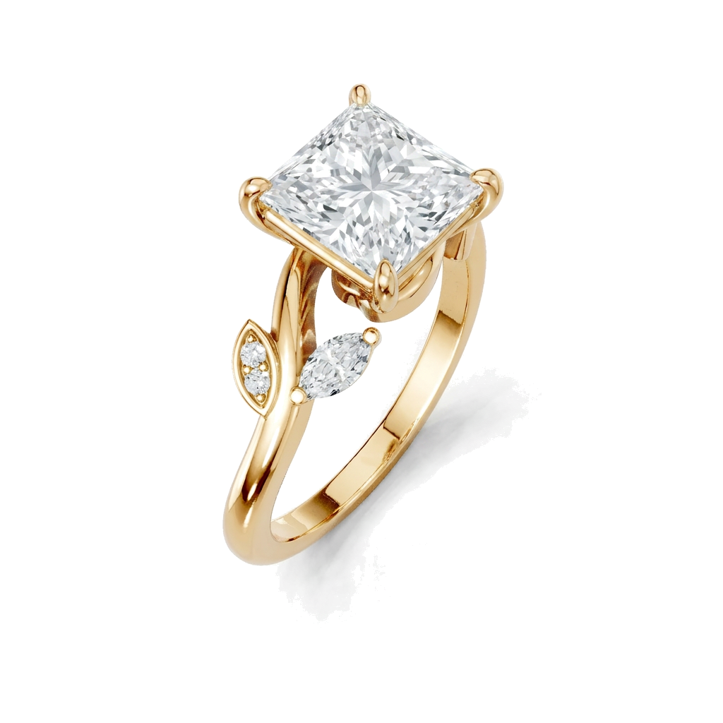 yellow-gold princess (angle 1)