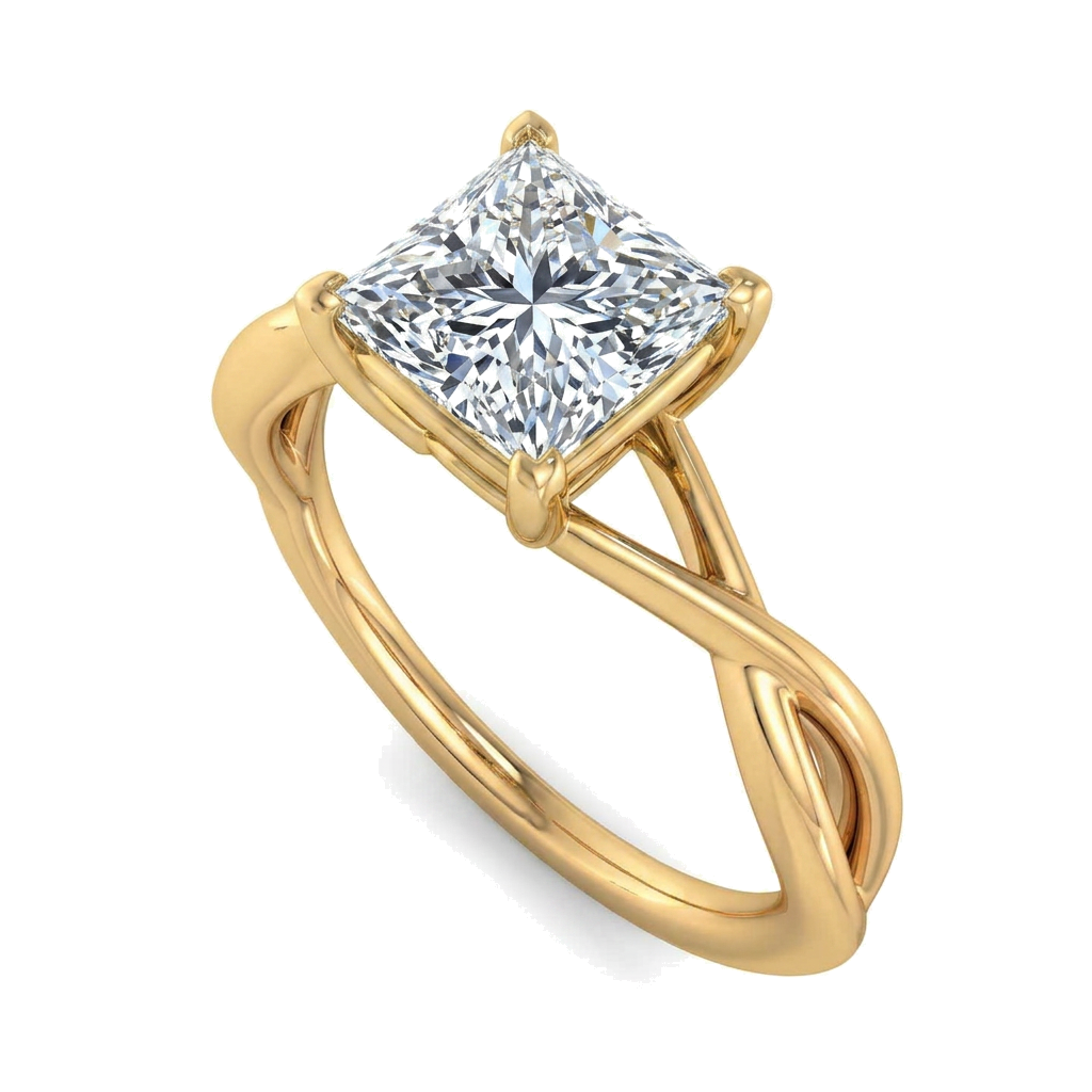 yellow-gold princess (angle 1)