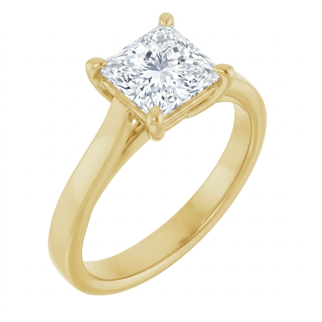 yellow-gold princess