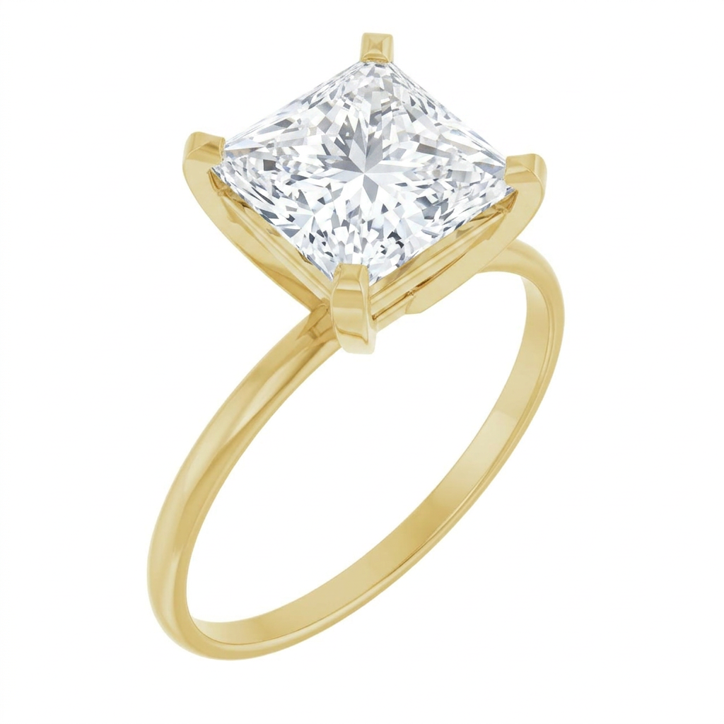 yellow-gold princess