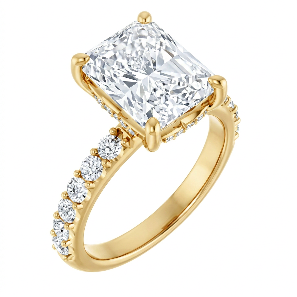yellow-gold radiant