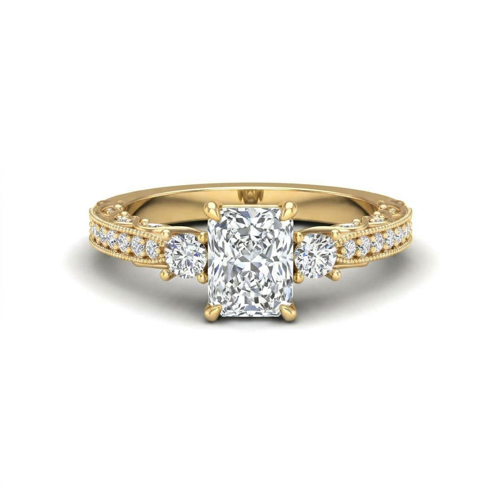 yellow-gold radiant