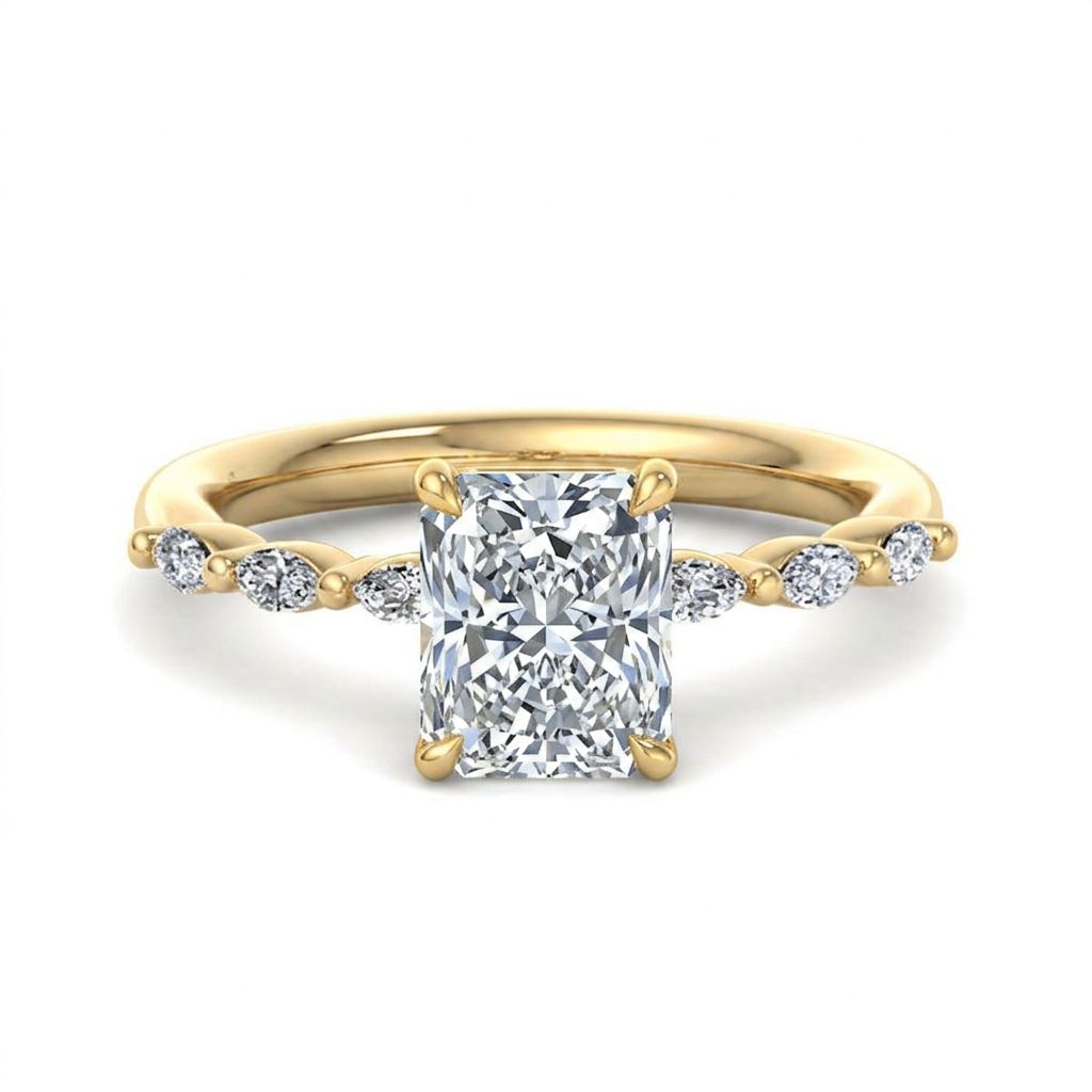 yellow-gold radiant