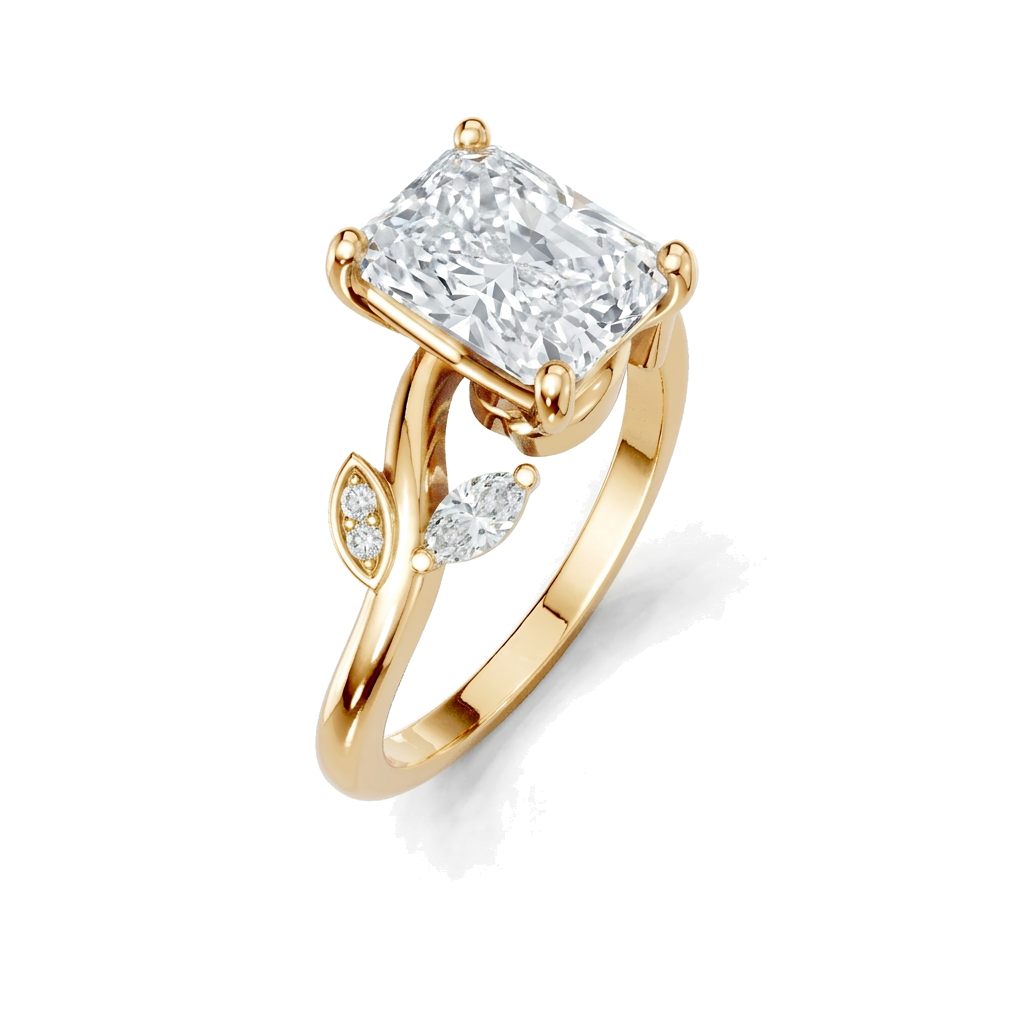 yellow-gold radiant (angle 1)
