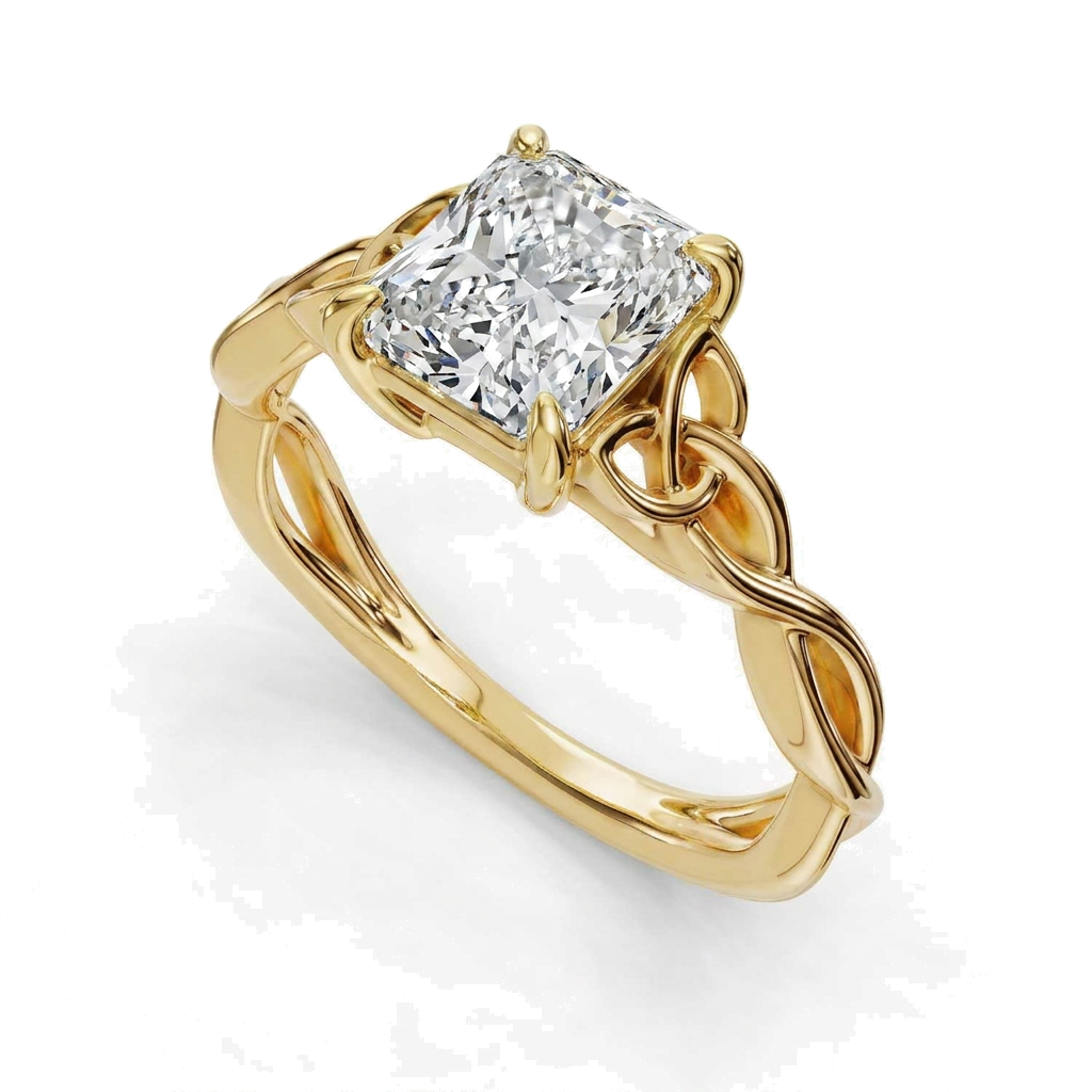 yellow-gold radiant