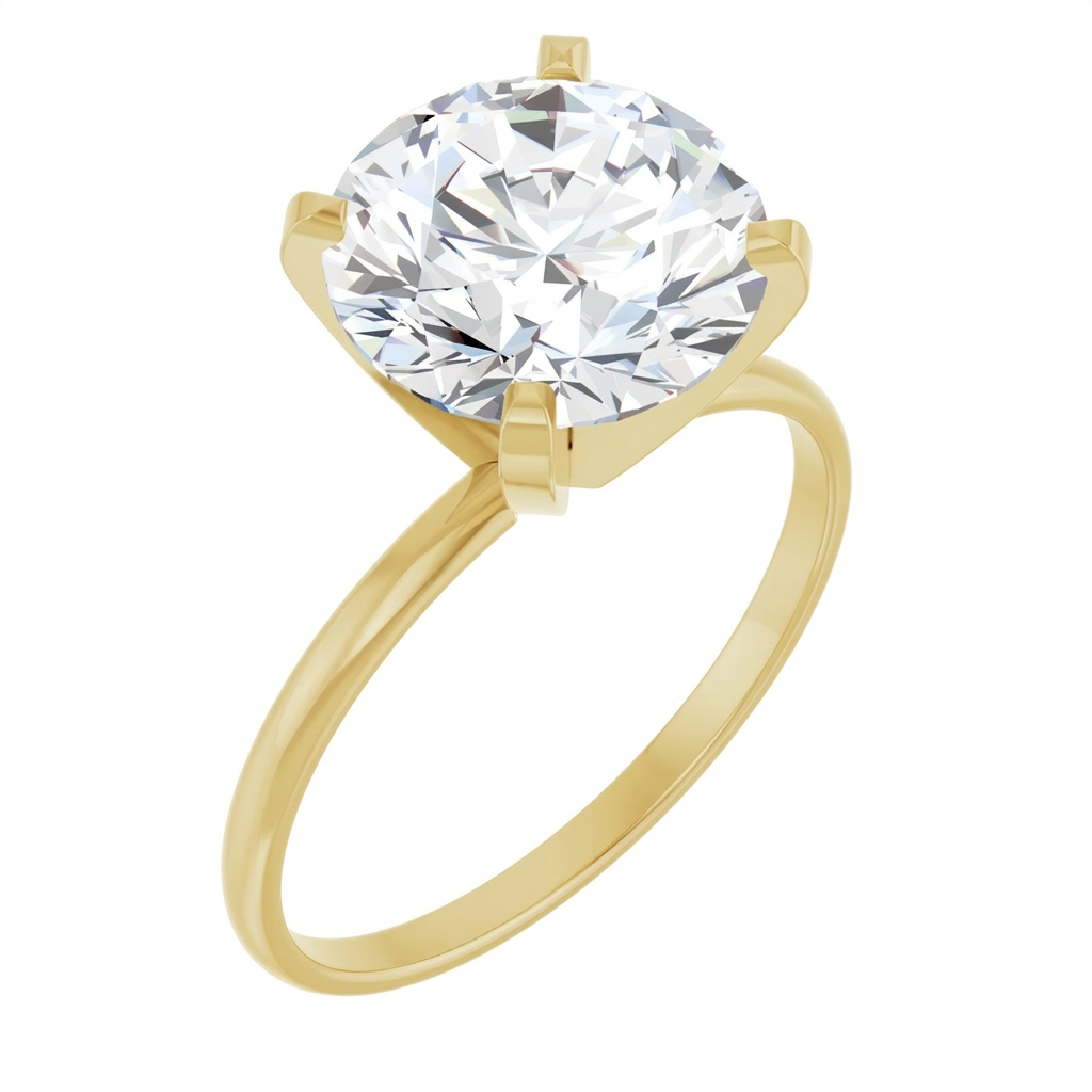 yellow-gold round