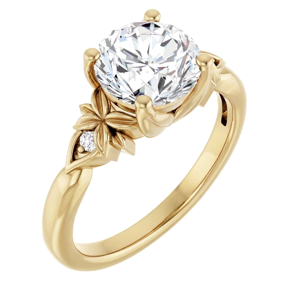 yellow-gold round (angle 1)