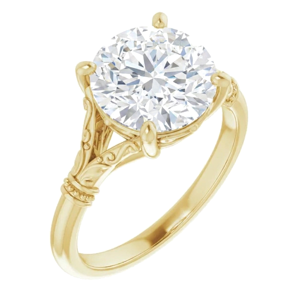 yellow-gold round (angle 1)