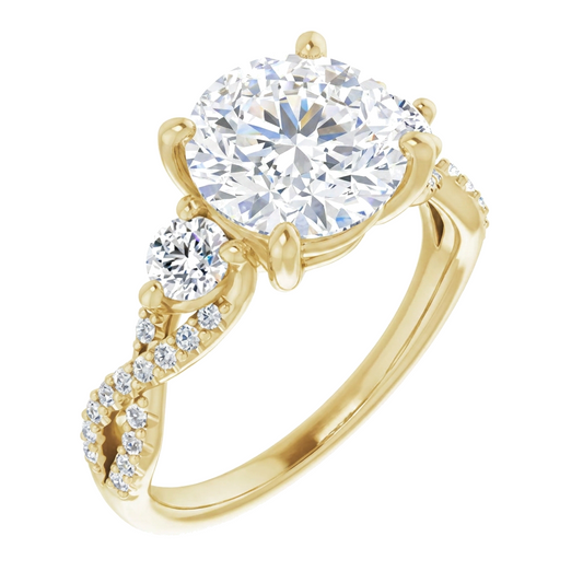 yellow-gold round (angle 1)