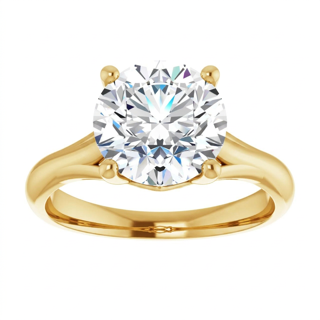 Rhoda 2.3mm Solitaire Engagement Ring
